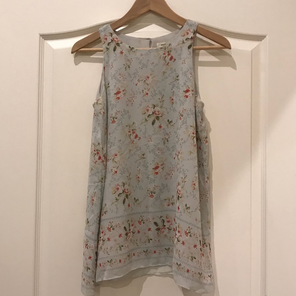 Max Studio Scoop Neck Top